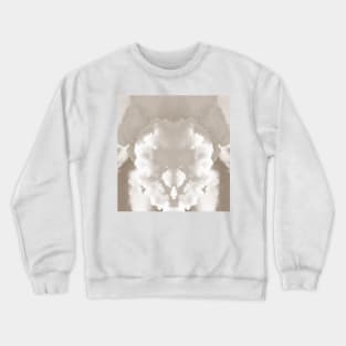 Strange silent clouds face Crewneck Sweatshirt